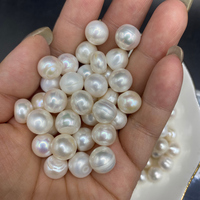 Perles d'eau douce naturelles blanches de haute qualité FZ Jewelry 3A, forme bouton, 2,5 mm-9,5 mm, pour la fabrication de bijoux - Vente en gros