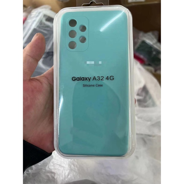 6.4inch case for Samsung Galaxy A32 4G Mobile Phone Bags Protection Soft TPU Silicone PU Leather Cover PC Matte Phone Cases