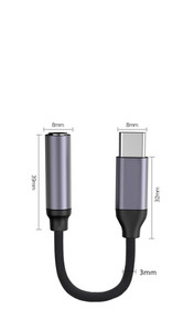 Adaptateur auxiliaire USB Type C vers Jack 3.5 USB-C <span class=keywords><strong>convertisseur</strong></span> d'écouteur de câble audio 3.5mm pour téléphone 15 Pro MAX Xiaomi - Product Image 5