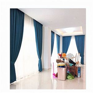 Tende Oscuranti Spesse Personalizzate per Chiesa, Decorazione Palcoscenico, Sfondo Matrimonio, Tende da Teatro in <span class=keywords><strong>Velluto</strong></span> <span class=keywords><strong>Blu</strong></span> - Product Image 6