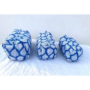 Bolsas de Cosméticos de Algodón Premium 2026, Ligeras, Estampadas a Mano, Bolsas de Aseo para Viajes, para Actividades al Aire Libre, para Sala de Estar Individual - Product Image 1