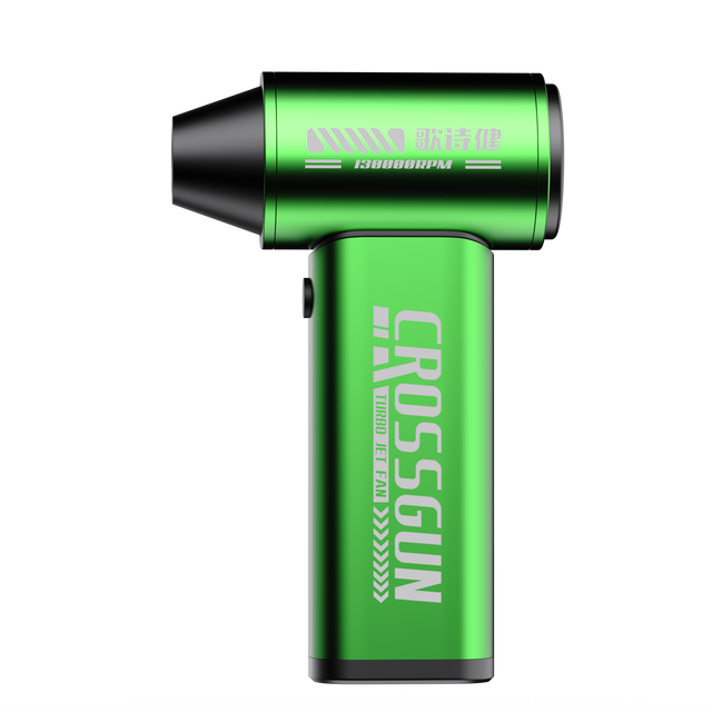 Mini Handheld Turbo Fan 105000rpm Jet Fan Brushless Motor 42m/s Airflow-Battery Powered for Cars Outdoor Use RVs Household DIY