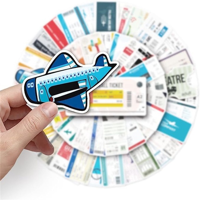 Factory Price Custom Design Durable Heat Sensitive Thermal Paper Boarding Pass Tickets for Express Use Waterproof & Eco-Friendly
