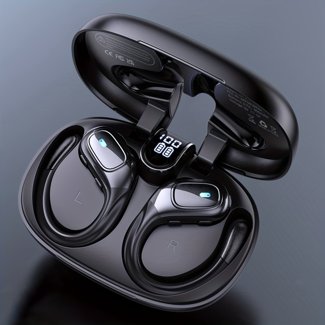 The New True Wireless 5.4 Earphones Are Comfortable to Wear Allowing for Calls and Music Listening HI-FI Music Experiens