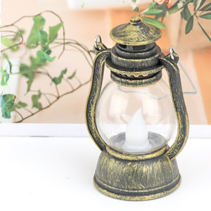 <span class=keywords><strong>Mini</strong></span> <span class=keywords><strong>lampe</strong></span> en plastique suspendue, rétro, LED, vintage, lumières de bougie, décoration d'intérieur, ornement, Halloween, <span class=keywords><strong>lampe</strong></span> à kérosène vintage LED - Product Image 3