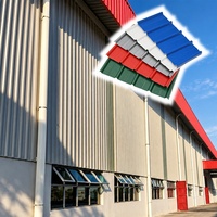 Tôle de toiture en PVC de qualité supérieure, imperméable, anti-intempéries, anti-corrosion, ignifuge, résistante au vent, résistante à l'eau, isolation thermique