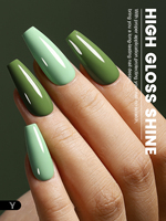 YOKEFELLOW Gel semi-permanent émail UV vernis à ongles 10ml pour ongles professionnels tremper Gel UV