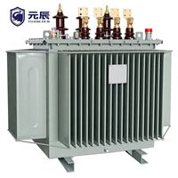 Transformateur de puissance immergé dans l'huile Dyn11 triphasé à enroulements en cuivre IEC 60076 6kV 15kV 20kV 33kV 100kVA 250kVA 400kVA 500kVA 630kVA