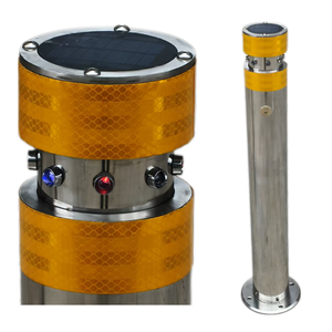 Protectores <span class=keywords><strong>de</strong></span> esquina <span class=keywords><strong>de</strong></span> tubería <span class=keywords><strong>de</strong></span> acero <span class=keywords><strong>de</strong></span> cono <span class=keywords><strong>de</strong></span> carretera <span class=keywords><strong>de</strong></span> seguridad luminosa moderna Advertencia <span class=keywords><strong>DE</strong></span> SEGURIDAD reflectante prismática <span class=keywords><strong>de</strong></span> alta intensidad con energía solar - Product Image 4