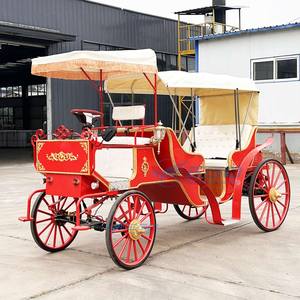 Chariot à Chevaux Électrique Royal Victoria à 4 Roues, Nouveau Design, Style Moderne, Hautes Performances, Populaire, pour Visites Touristiques, à Vendre - Product Image 6