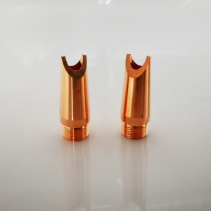 fibre Laser machine de soudage buse de soudure tenue dans la main buse <span class=keywords><strong>KRD</strong></span> laser tête de soudage buse en cuivre - Product Image 3