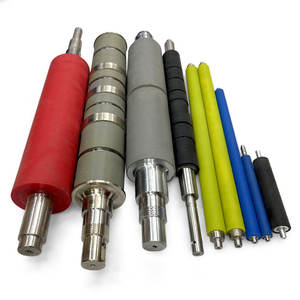 Özel kauçuk tekerlek DIY ekipmanları konveyör tekerlek konveyör rulo poliüretan kaplı rulo paslanmaz çelik PU rulo - Product Image 3