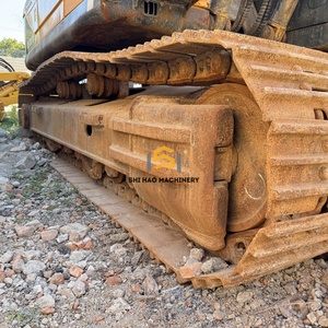 Excavatrice hydraulique d'occasion Hyundai 350LVS de 35 tonnes pour travaux miniers, peinture d'origine, réponse rapide - Product Image 4