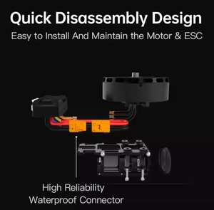 Sistema de Propulsión Integrado Hobbywing X13 14S 18S, Gran Empuje de 56 kg, Potente <span class=keywords><strong>Combo</strong></span> de Motor para Drones Agrícolas - Product Image 6