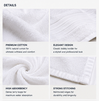High Quality 100 Cotton Plain Dyed Hotel Hair Towel Custom Soft Highly Absorbent Head Towel Wholesale For Spa