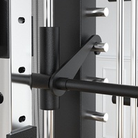 Équipement d'entraînement complet, ensemble complet, banc de musculation multifonction, rack d'entraînement aux squats, combinaison de machine Smith en métal