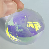 Industrial Plano Convex Optical Lens 45mm Diameter 2mm Edge Thickness for Optical Surveying Measuring Instrument Parts