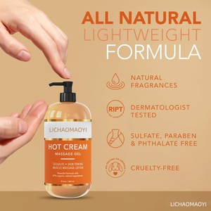 <span class=keywords><strong>Crema</strong></span> y Gel de Masaje Orgánico Natural para la Celulitis, para el Abdomen, Dolor en las Articulaciones y los Músculos, para Después del Ejercicio - Product Image 2
