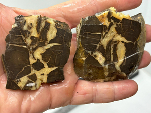 Wholesale Natural Septarian concretion end Slabs aka Dragon Stone <b>Crystal</b> Mineral Specimen Slab For Home Decoration - Product Image 2