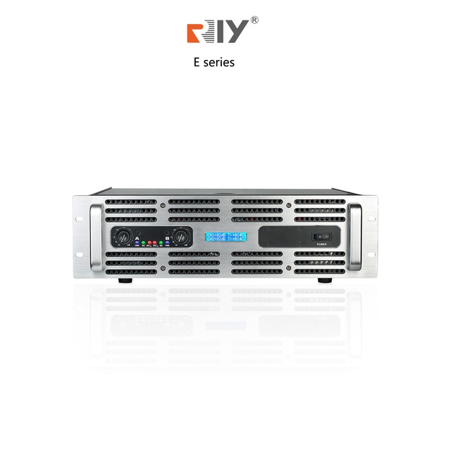 New Design E Series with Light System 8 Ohm 2 Channel Power Amplifier