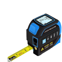 Télémètre laser 5m, mètre de distance infrarouge, règle électronique haute précision quatre-en-un, laser croisé pour la mesure de pièces