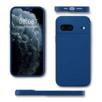 Coque de téléphone en silicone souple pour Google Pixel 8Pro 9 8 7A 7 6 6A 5A 5 4XL 3XL 3A 4A 4G 5G avec protection d'appareil photo en microfibre