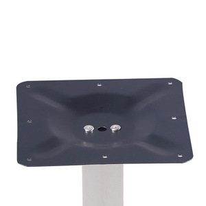 Silver <strong>Table</strong> Base Luxury <strong>Square</strong> Marble Furniture Restaurant <strong>Coffee</strong> Dining Chrome Tulip Modern Metal Stainless Steel Base <strong>Table</strong> - Product Image 3