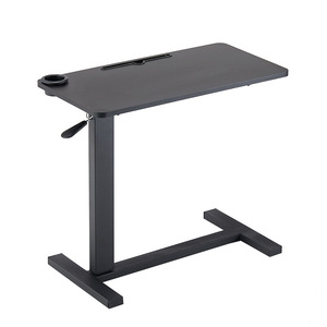 ओवरबेड टेबल हॉस्पिटल बेड टेबल स्विवेल व्हील रोलिंग ट्रे बेडसाइड होम डेस्क लैपटॉप टेबल पर एडजस्टेबल - Product Image 5