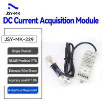 JSY-MK-229 Meter Energi AC DC Satu Fasa 100A RS485 Voltmeter Amperemeter Listrik Din Rail Wattmeter Kwh Meter