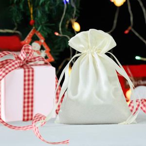 Sacchetti Regalo in Raso <span class=keywords><strong>Rosa</strong></span> 15x20cm con Coulisse, Sacchetti in Seta per Gioielli, Bomboniere Matrimonio, Baby Shower, con Motivo a Lettere - Product Image 2