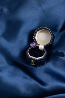 Bague en perle d'eau douce rose blanche