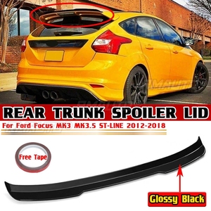 Extensión de alerón trasero ST-LINE para Ford Focus MK3 MK3.5 ST-LINE 2012-2018, tapa de alerón trasero para maletero de coche - Product Image 1