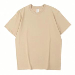 Design Custom Large Size Promotional Retro Men's T-<b>shirt</b> with Silk Screen Printed Logo - Product Image 4