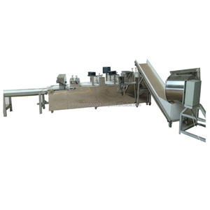 Machine de barre de riz entièrement automatique Barre de bonbons au sésame Machine de fabrication de barre de collation de céréales - Product Image 5