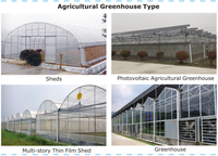 Support de montage solaire agrivoltaïque en aluminium pour serres agricoles et structures de support de panneaux solaires pour terres agricoles