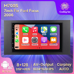 MEKEDE Android 11 8 + 128G lettore DVD auto 7 pollici per <span class=keywords><strong>Ford</strong></span> Focus <span class=keywords><strong>2006</strong></span> autoradio 4G WIFI DSP RDS SWC auto-play + auto auto auto sistema audio auto - Product Image 2