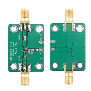 Amplificateur de radiofréquence à large bande, faible bruit, puissance moyenne, LNA (0,1-2000 MHz, gain 30 dB) en stock, amplificateurs RF - Product Image 2