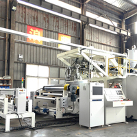 Machine d'extrusion de film PE en plastique, extrudeuse de film coulé, machine d'extrusion de film PE respirant