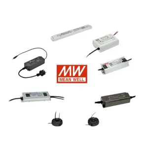 Meanwell Driver LED dapat diredupkan 5V 12V 24V 48V 50W 320W IP67 catu daya sakelar LED arus konstan antiair