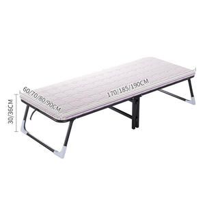 Folding <strong>Bed</strong> Sheet for Household Simple Nap Artifact Office Portable Lunch Break Hospital Escort <strong>Bed</strong> Marching Hard Board <strong>Bed</strong> - Product Image 6