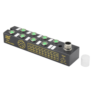 Industrie M12 M8 8 voies 3 broches NPN boîte <span class=keywords><strong>de</strong></span> jonction automobile électrique connecteur étanche capteur câble connecteur <span class=keywords><strong>de</strong></span> montage sur panneau - Product Image 5