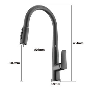 Robinet mélangeur <span class=keywords><strong>4</strong></span> en <span class=keywords><strong>1</strong></span> pour cuisine, blanc, laiton poli, robinet mélangeur pour cuisine domestique, robinets de cuisine, filtre à eau - Product Image 6