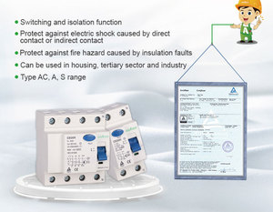 Interruptor <span class=keywords><strong>Diferencial</strong></span> <span class=keywords><strong>40A</strong></span> Tipo A/AC - Product Image 5