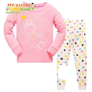 2-7Y, caldo sellbaby abbigliamento set pigiami dei capretti dei pigiami dei bambini degli indumenti da notte dei ragazzi animale pigiama del bambino degli indumenti da notte 112