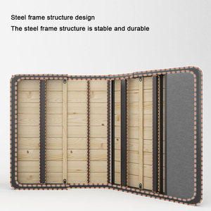 Lit d'hôpital en bois direct d'usine lit pliant portable à usage unique adapté au lit de camping de bureau pour adultes - Product Image 3