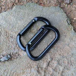 アルミ合金ストレートゲートカラビナーフック用重工業用ハンモック空中ヨガ犬用チェーン動物用ハーネスキーチェーン - Product Image 2