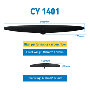 ชุดไฮโดรฟอยล์อลูมิเนียมคาร์บอน CY-1401 สำหรับ Wingfoil Dock Start Surfing จากโรงงาน OEM - Product Image 3