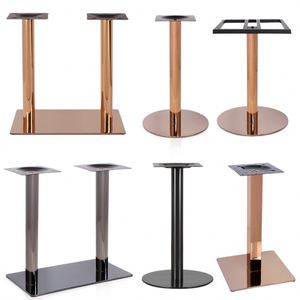 WEKIS Customized Stainless Steel Metal <b>Table</b> With Gold Base Furniture Legs Restaurant Cast Iron Coffee <b>Table</b> Legs - Product Image 3