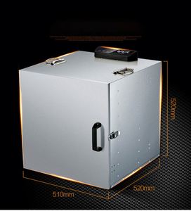 Machine industrielle de séchage et de déshydratation des fruits en acier inoxydable, capacité 55 kg, contrôle de température 35-80°C - Product Image 4