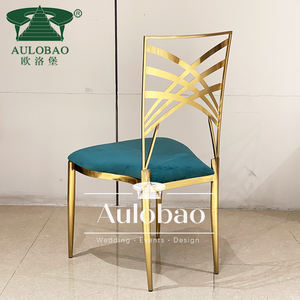 Venta al por mayor moderna de acero inoxidable camaleón comedor Silla de boda para la novia y el novio para Hotel y uso doméstico - Product Image 3